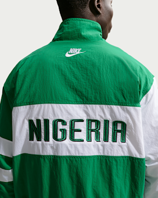 ナイジェリア 1996 リイシュー メンズ ナイキ サッカー レプリカ トラック Nigeria 1996 Reissue Men's Nike Soccer Replica Track Jacket. Nike.com